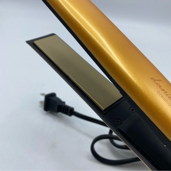Danielle Creations 1" Ceramic Tourmaline Hair Straightening Flat Iron - Picture 4 of 8